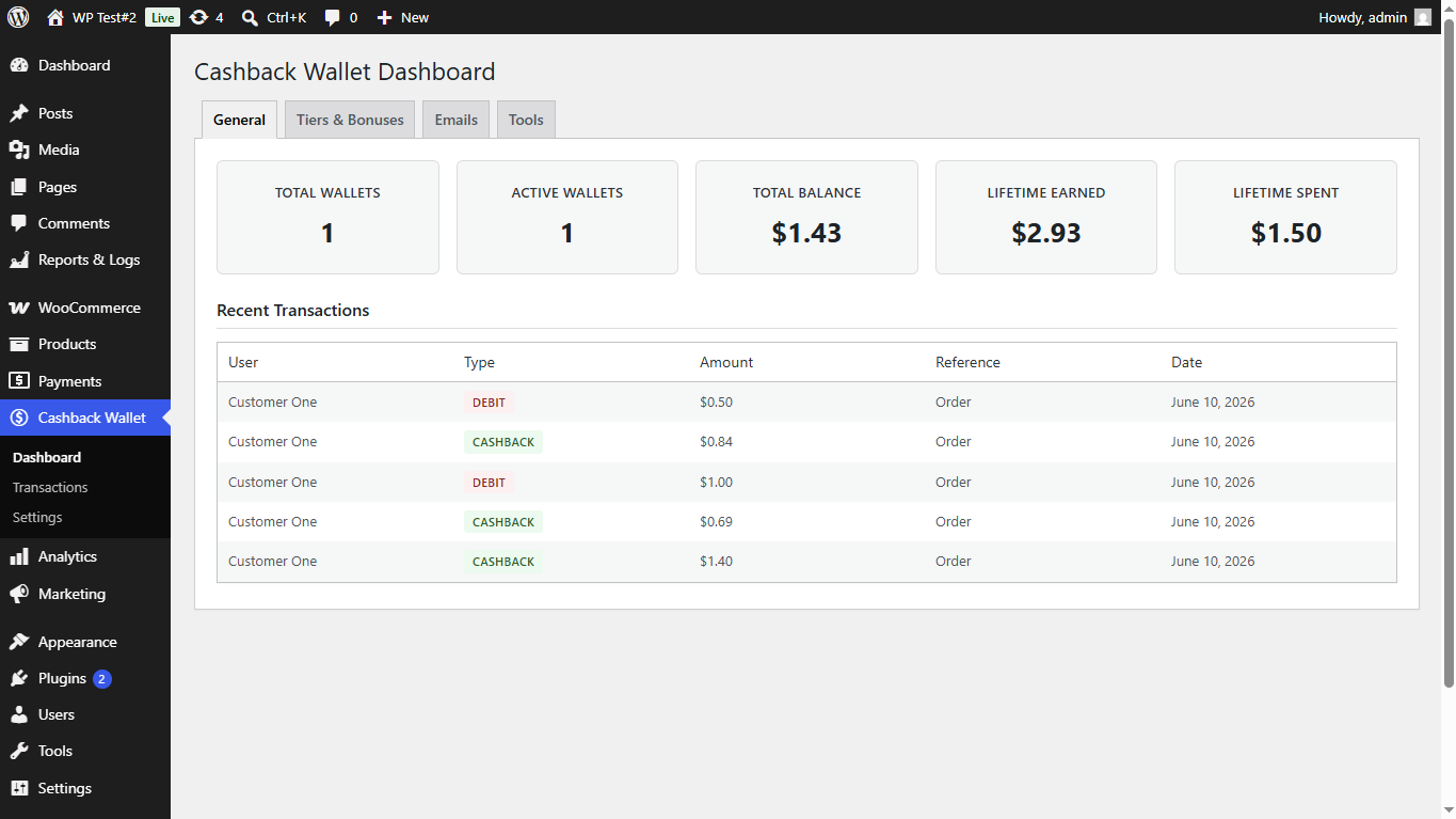 Starline Cashback Wallet screenshot 1