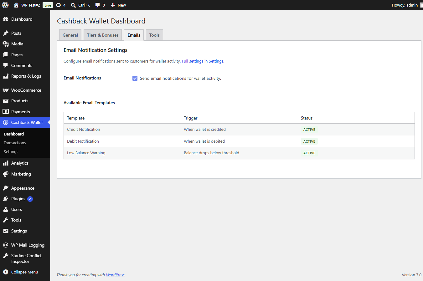 Starline Cashback Wallet screenshot 3