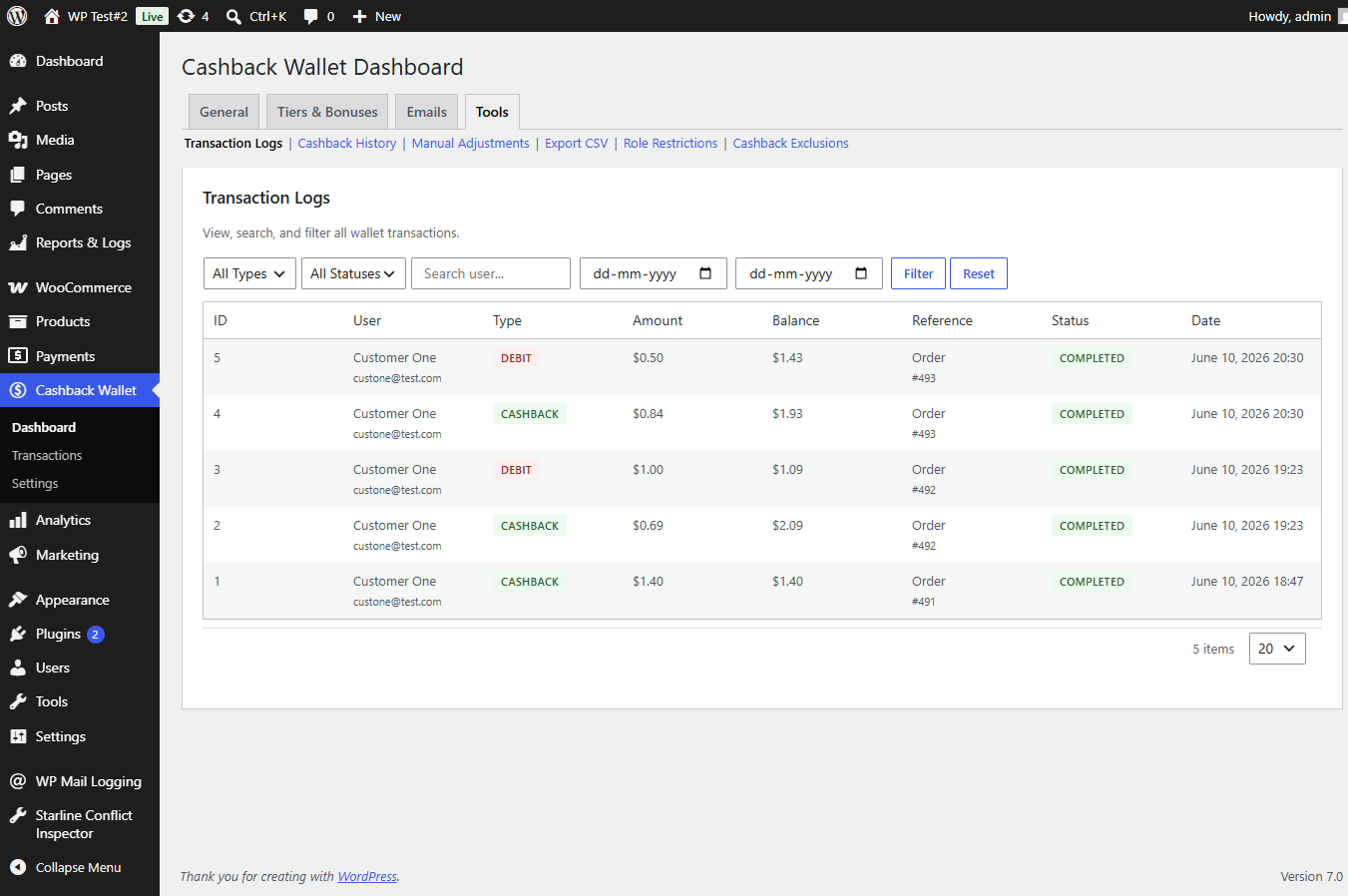 Starline Cashback Wallet screenshot 7
