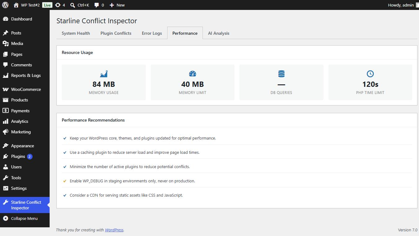 Starline Conflict Inspector screenshot 4